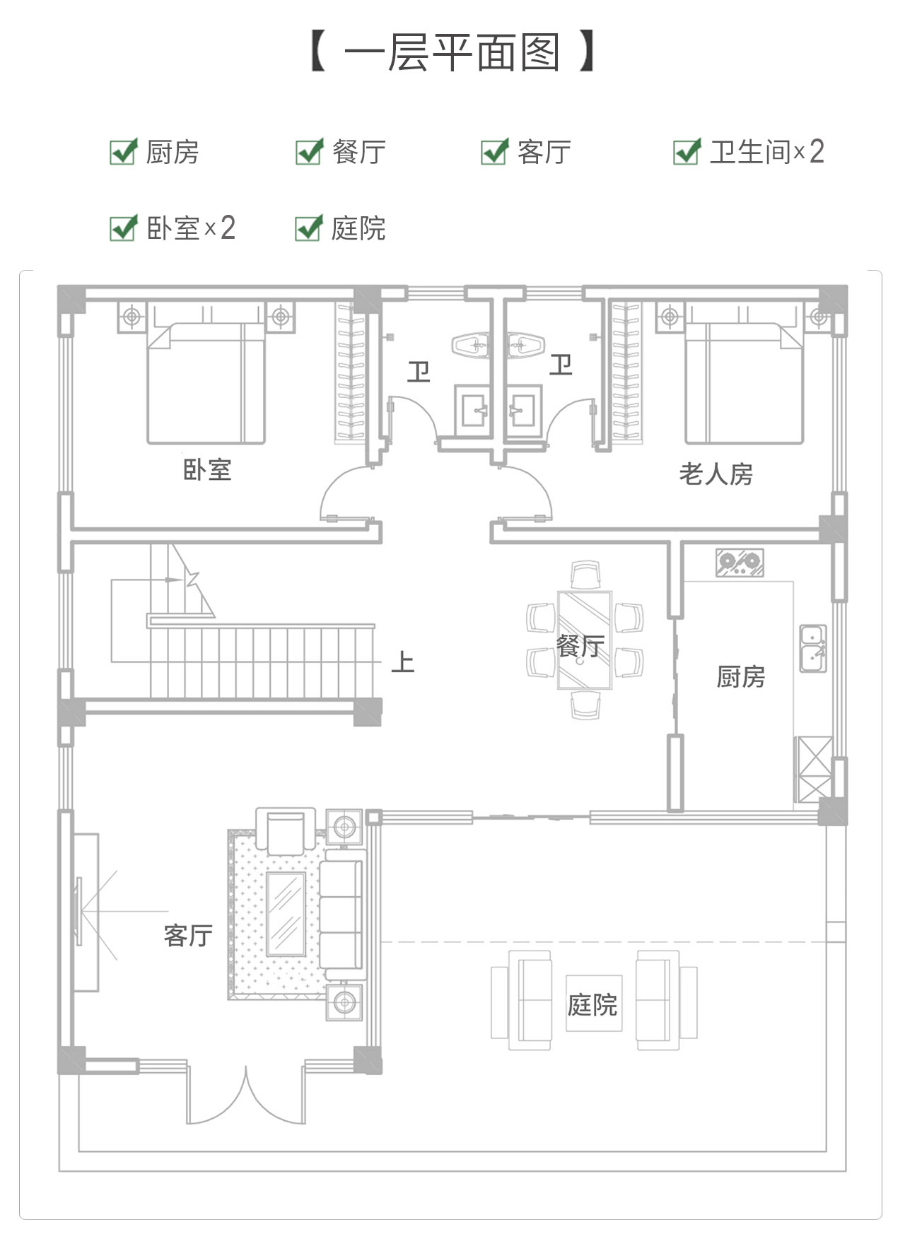 農村自建平房設計圖