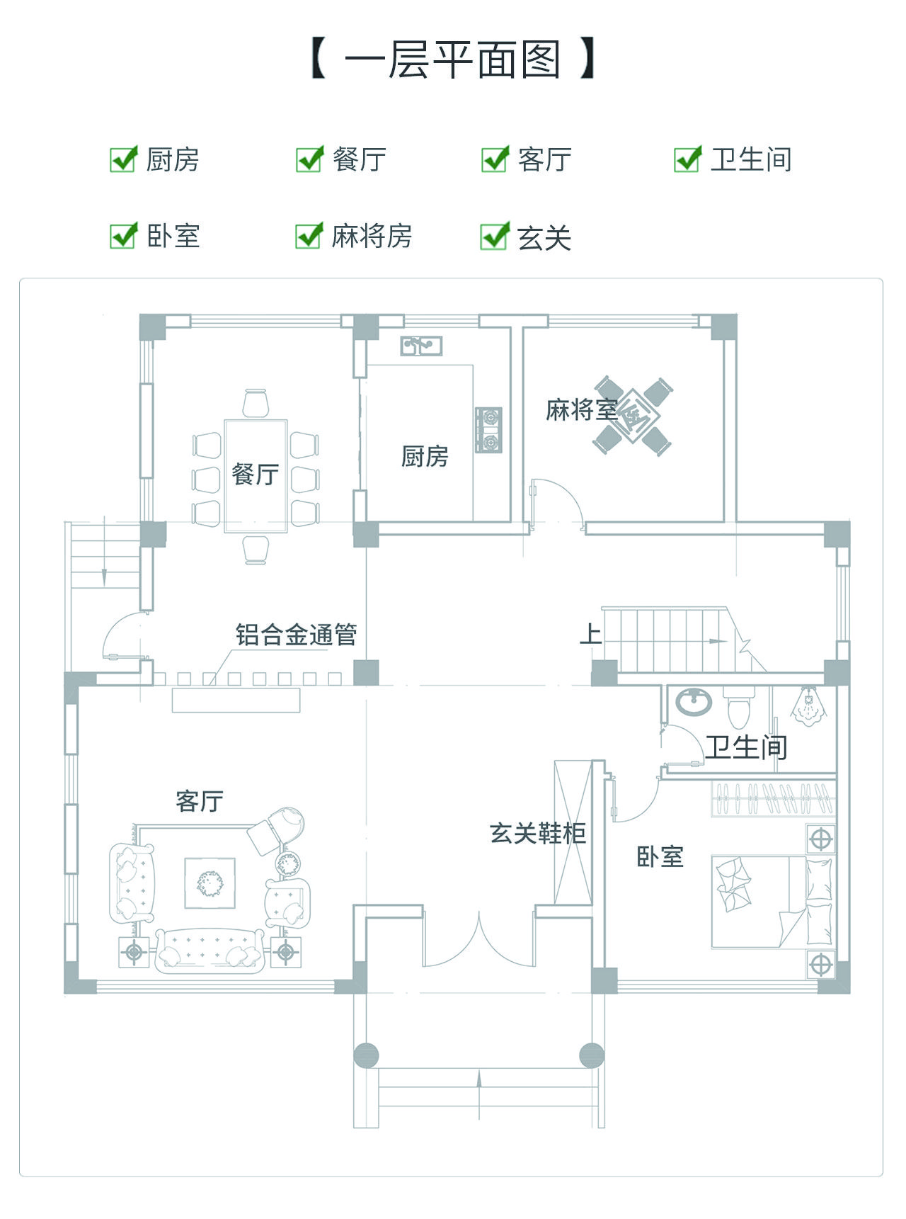 一層平面圖