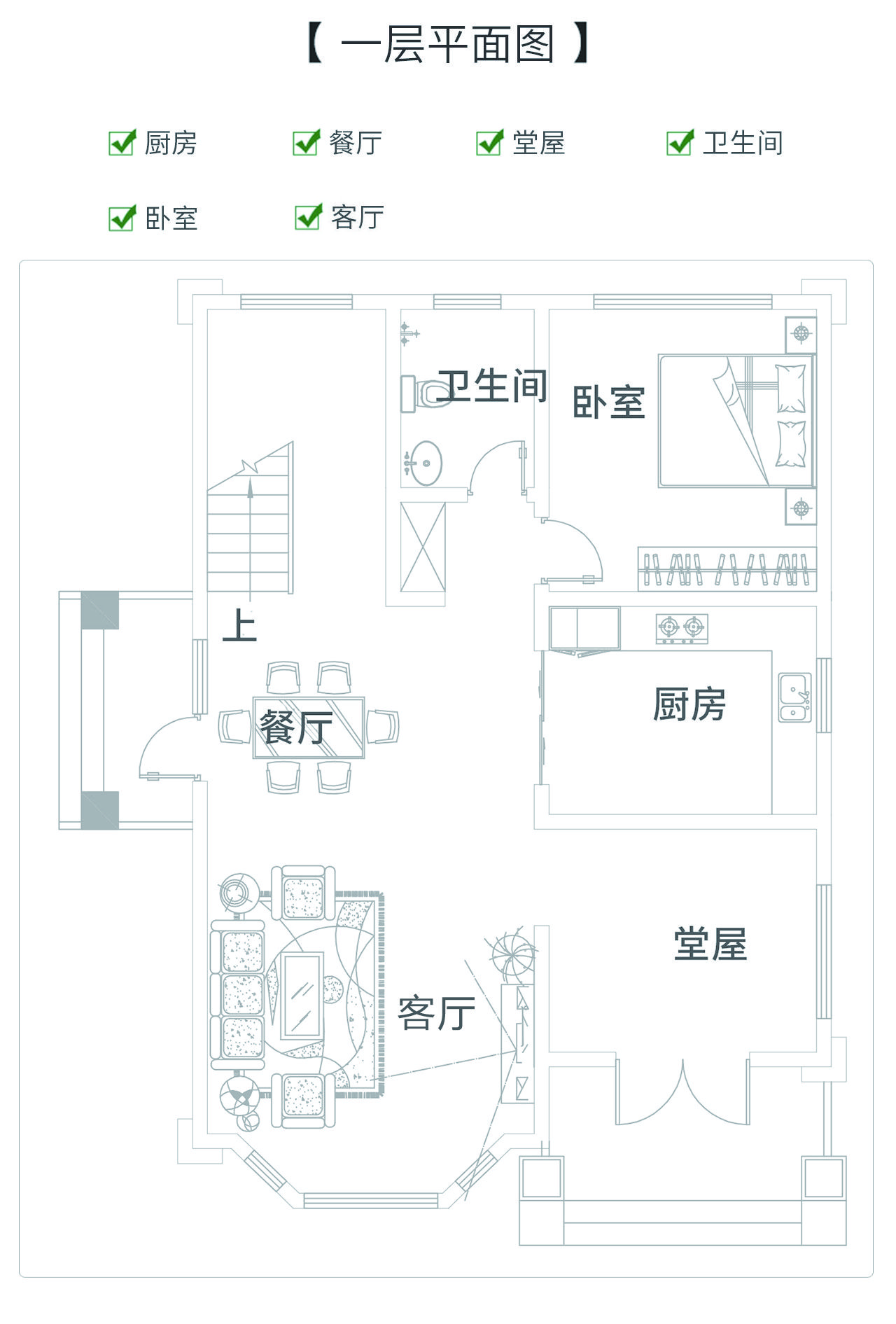 農(nóng)村三層別墅設(shè)計(jì)圖