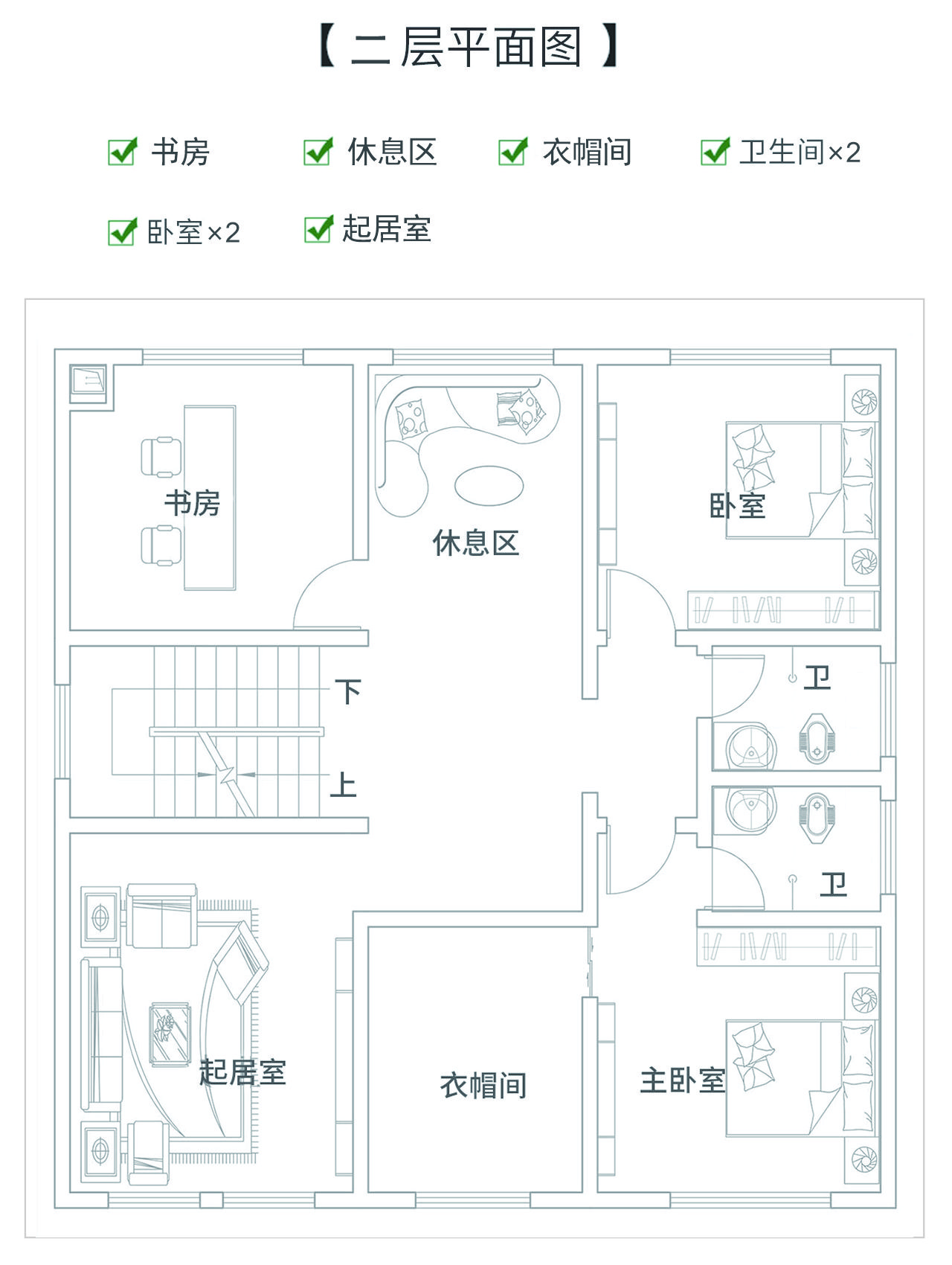 農村30萬別墅款式三層